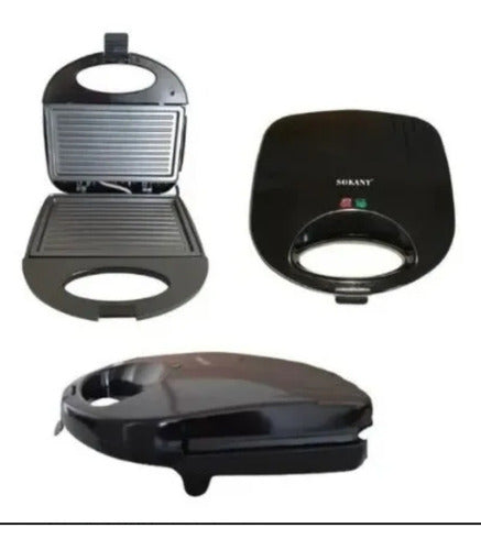 Parrillera Electrica Para Asados Y Paninis Antiadherente