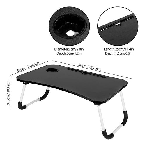 Escritorio Portátil Astoryou, Mesa Portátil Plegable Para Ca