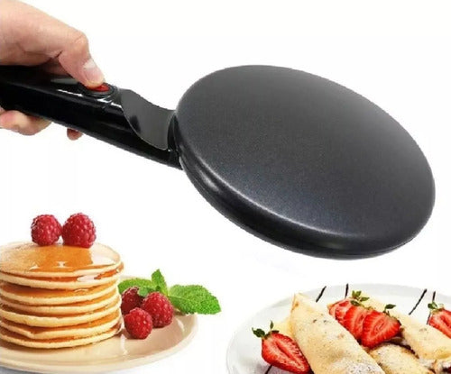 Panquequera Eléctrica Antiadherente Maquina Crepe Multiusos