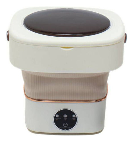 Mini Lavadora Portatil Plegable Personal Hogar Elegante