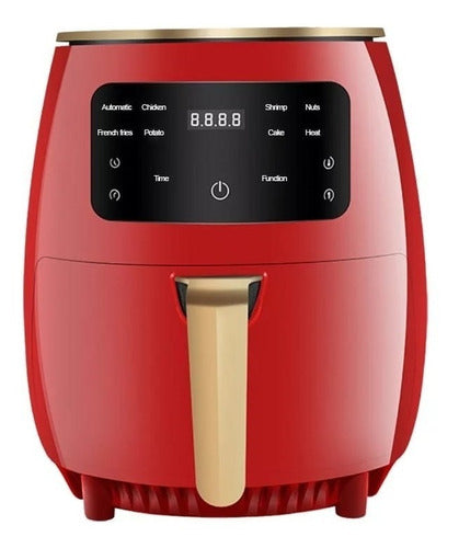 Freidora De Aire Airfryer Sin Aceite Pantalla Digital 4,5 Lt