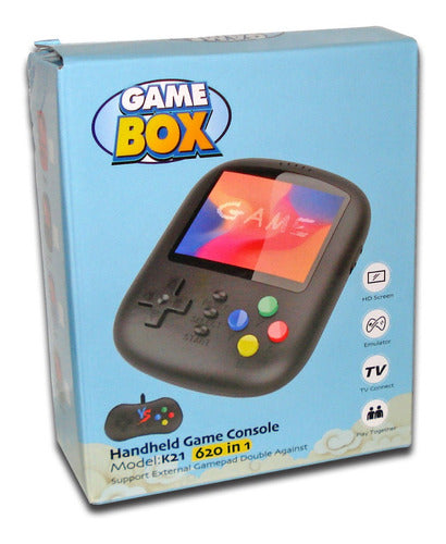 Consola De Juego Game Box - K21 Con 620 Juegos Retro