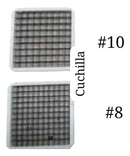Cuchilla Para Máquina Industrial Picadora  Marca Jing Song