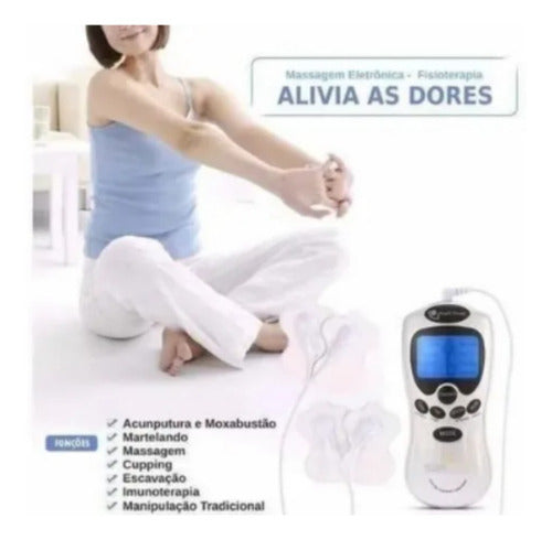 Aparato de fisioterapia, electrochoque, masaje, dolor muscular