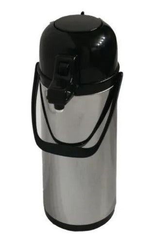 Termo Sifón Agua Caliente 1.9 Litros Acero Inoxidable