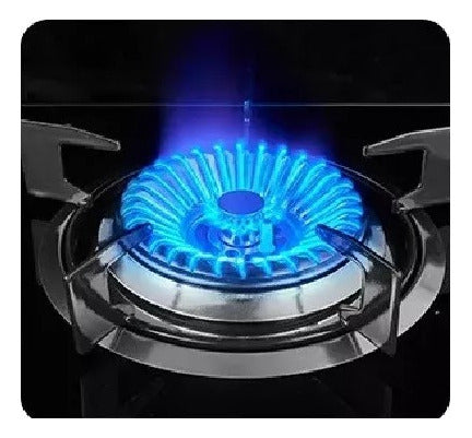 Cocina Encimera A Gas Tope Vidrio 3 Platos Con Chispero