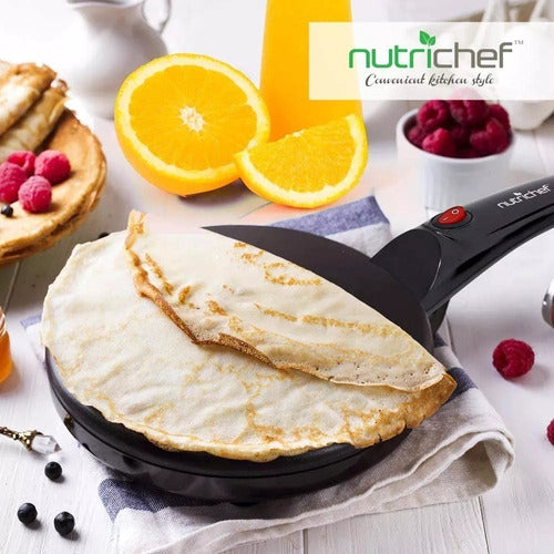 Panquequera Eléctrica Antiadherente Maquina Crepe Multiusos