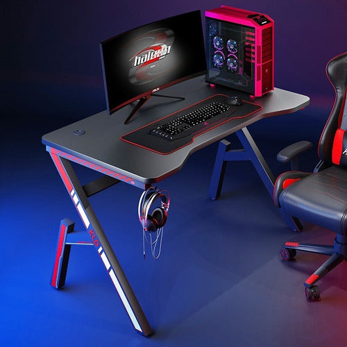 Escritorio Gamer Modelo Y Espesor 16mm, 120x60x75
