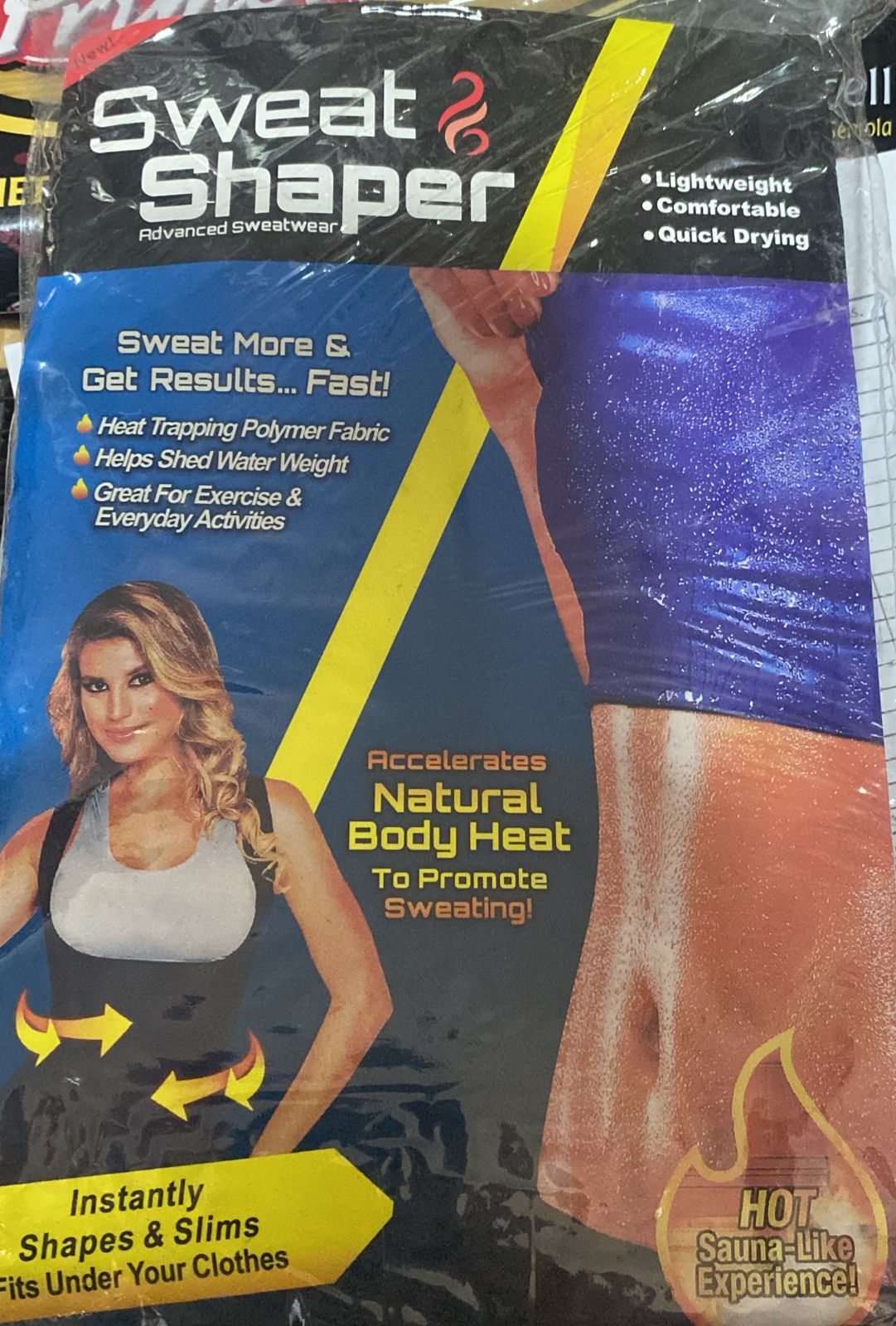 Faja Reductora Hombre Faja Térmica Adelgazante Sauna