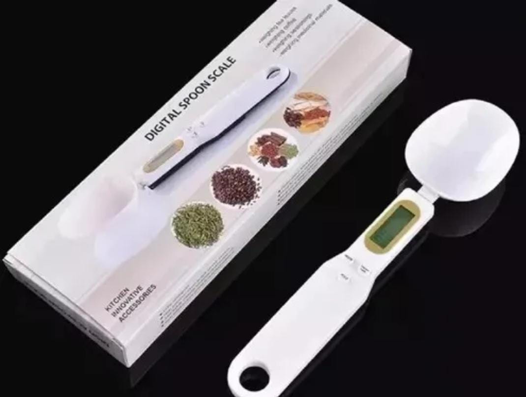 Cuchara Medidor Gramera Pesa Digital Cocina Máxima
