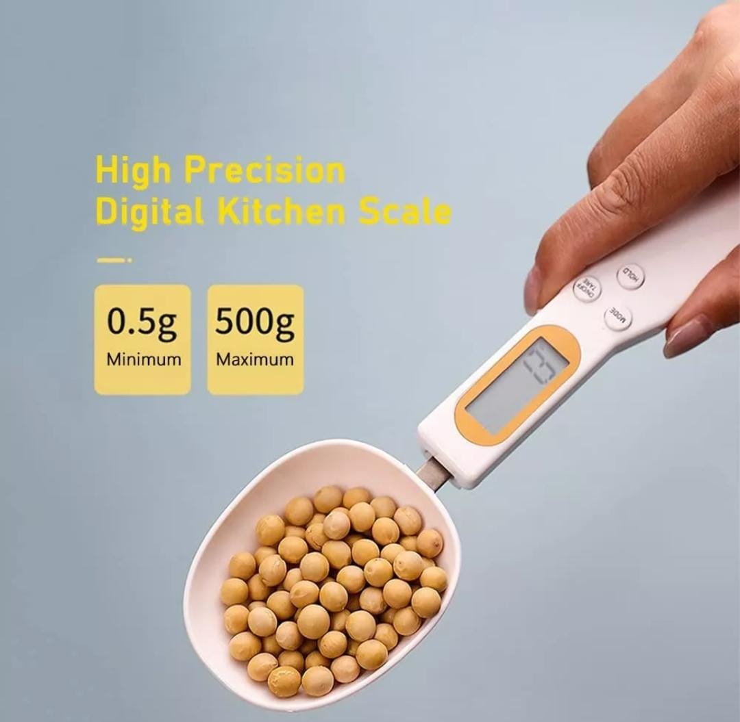 Cuchara Medidor Gramera Pesa Digital Cocina Máxima