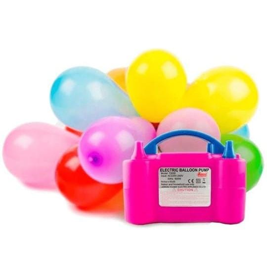 INFLADOR GLOBOS ELECTRICO 2 INYECTORES