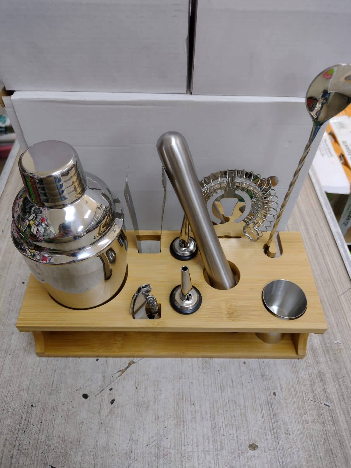 Kit para coctelería 750ml
