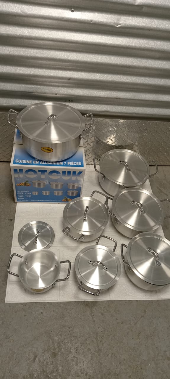 Oferta de Set  de Ollas de Aluminio 7 piezas