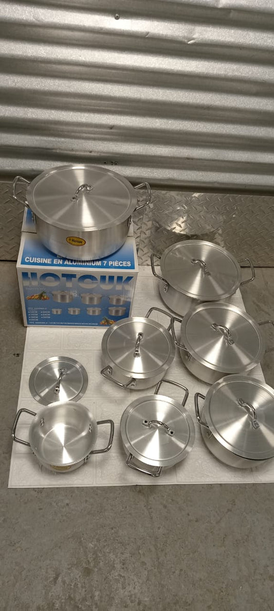 Oferta de Set  de Ollas de Aluminio 7 piezas