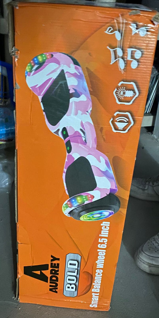 Patineta Eléctrica 6.5 pulgadas Scooter con luz Se conectan con Bluetooh