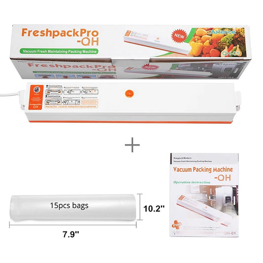 Sellador al Vacío de Alimentos Marca FreshpackPro