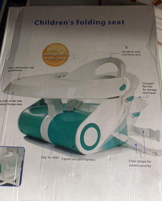 Silla De Comer Alimentación Elevador Plegable Para Niños