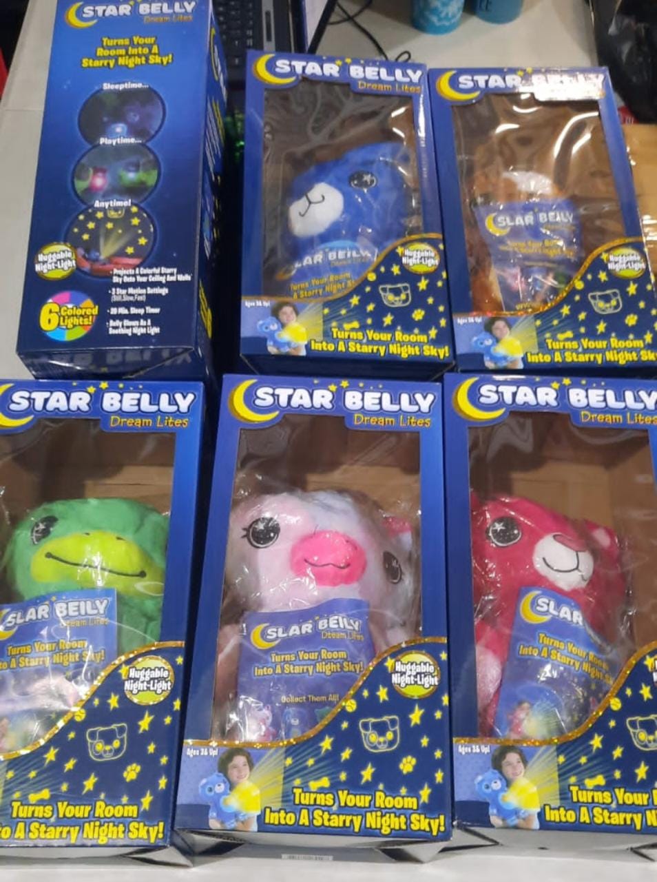 Star Belly Sin Musica y Tipo de luz