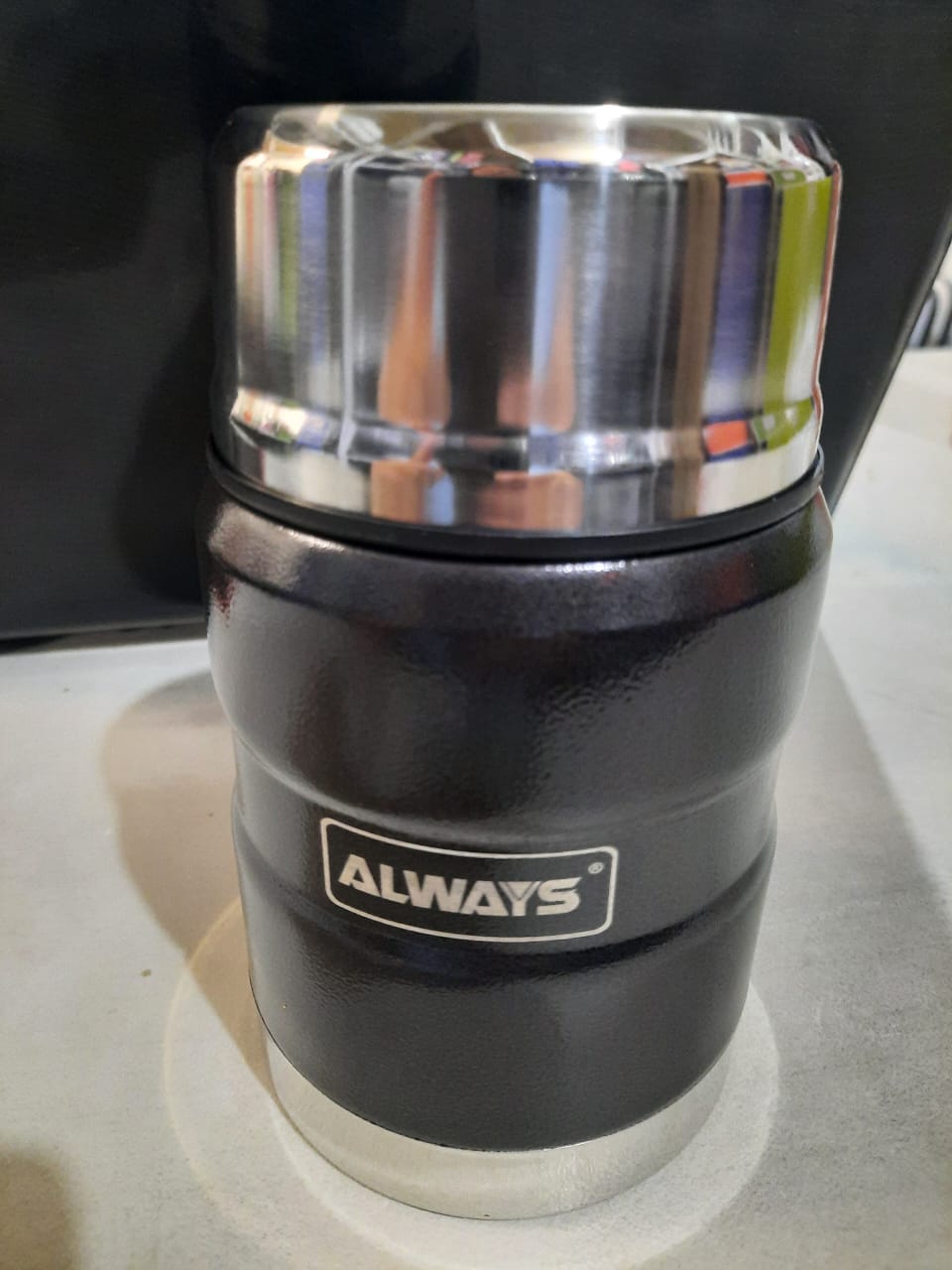 TERMO PARA COMIDA CON CUCHARA