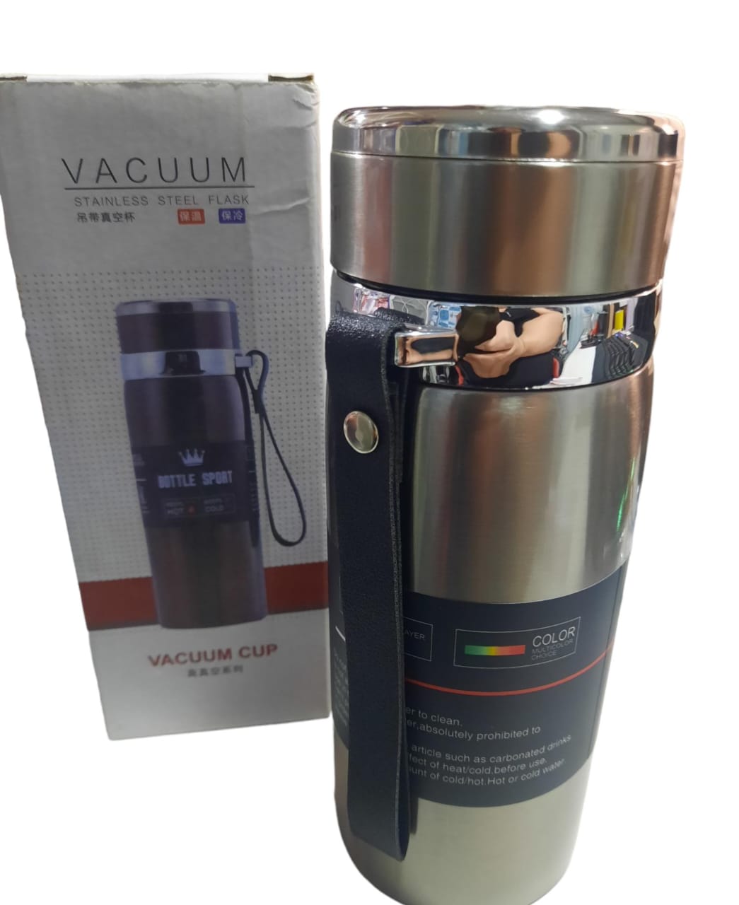 Termo 650 ml Digital Inteligente con Medidor de Temperatura