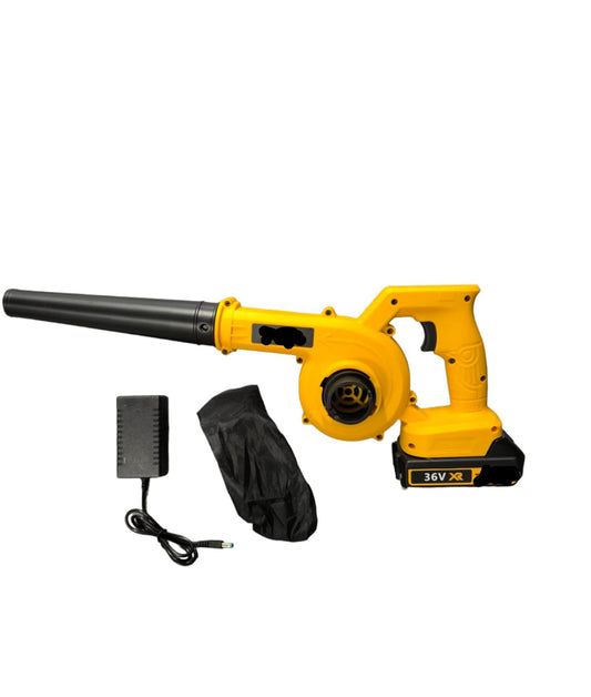 Soplador Inalambrico 36 V Potente y Ligero - Ideal para Jardines y Exteriores - Bateria Incluida 220voltios 700w