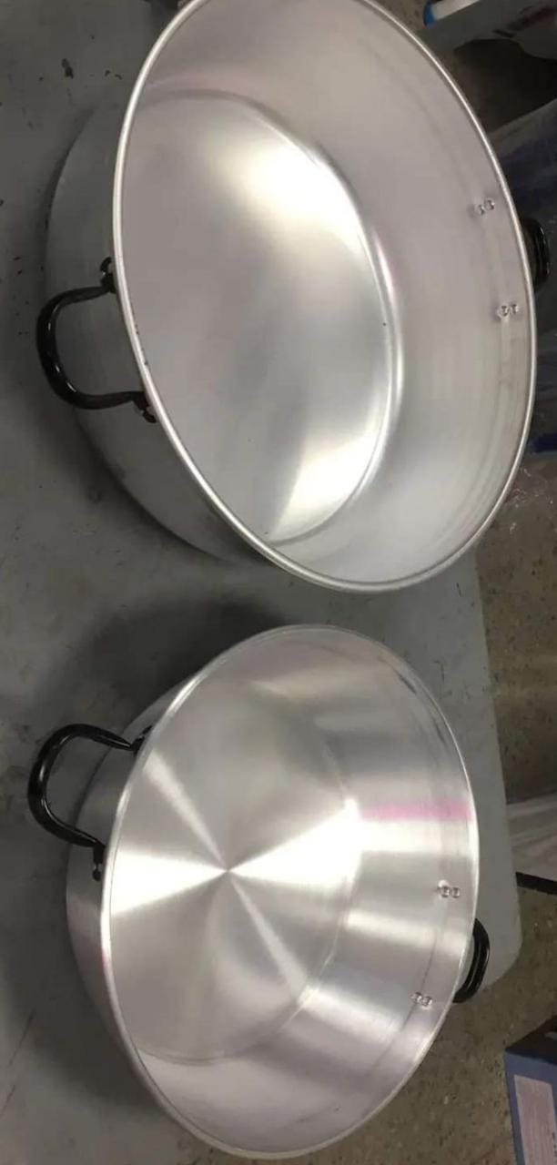OFERTA de Pailas Freidora de Aluminio Nro: 48cm