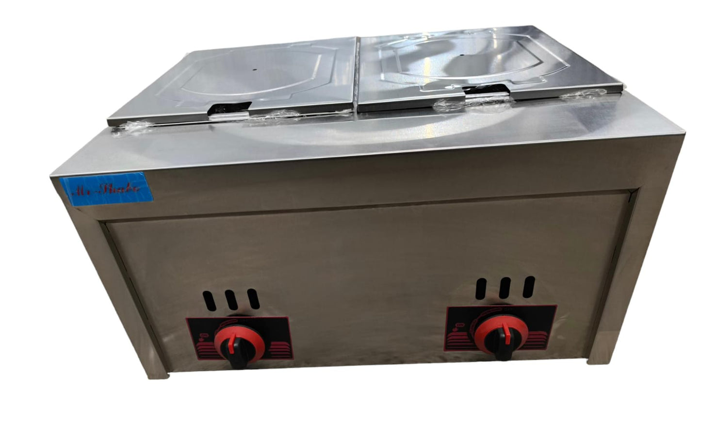 Freidora Doble de 12 litros a GAS SIN Pedestal