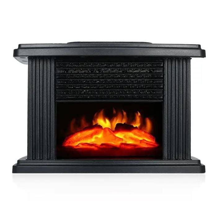 Estufa chimenea con control