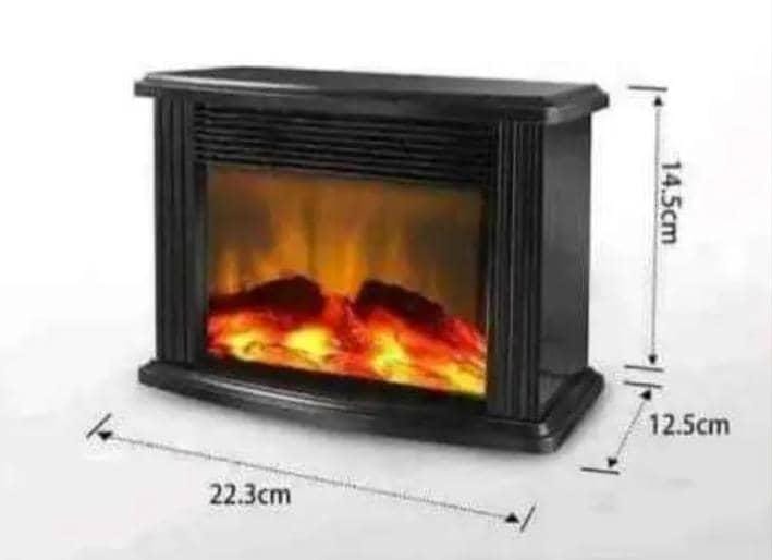Estufa chimenea con control