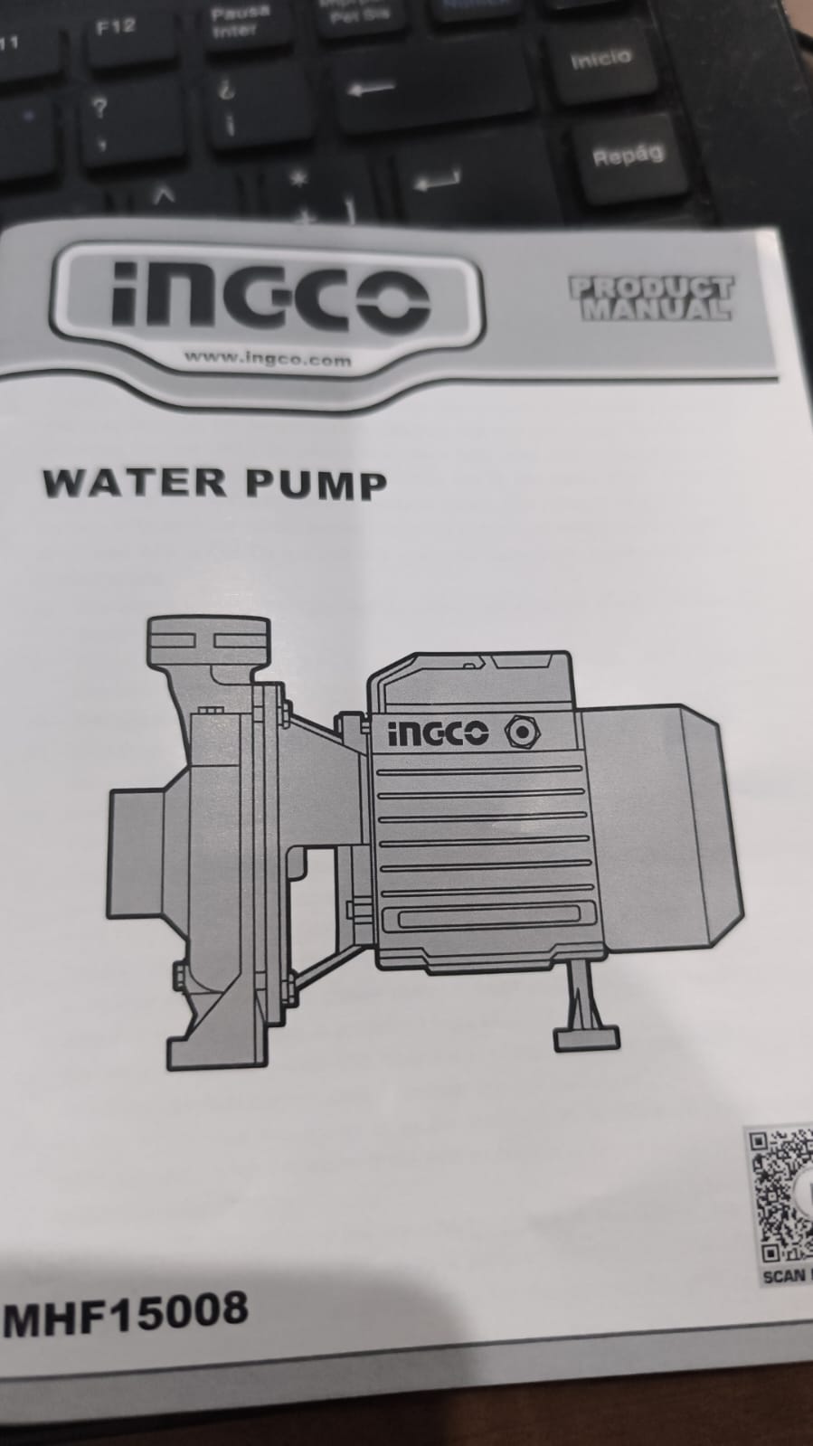Bomba Centrífuga 1500W 2.0 Hp