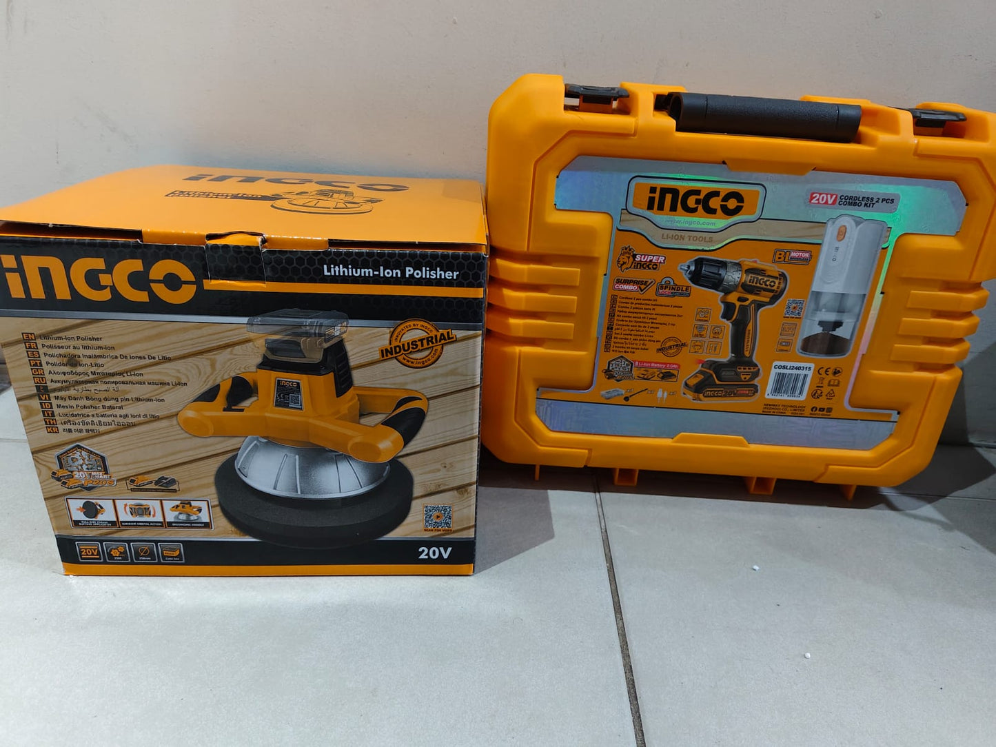 Kit de 3 herramientas Pulidora Inalámbrica de 20 voltios taladro inalámbrico y mini molino de café