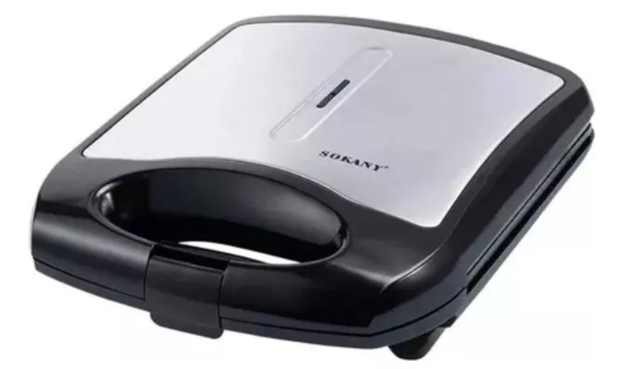 Maquina Mini Donas Sokany 12 Unidades Color Negro
