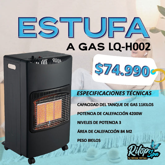 Estufa o Calefactor para interiores a Gas LQ-H002