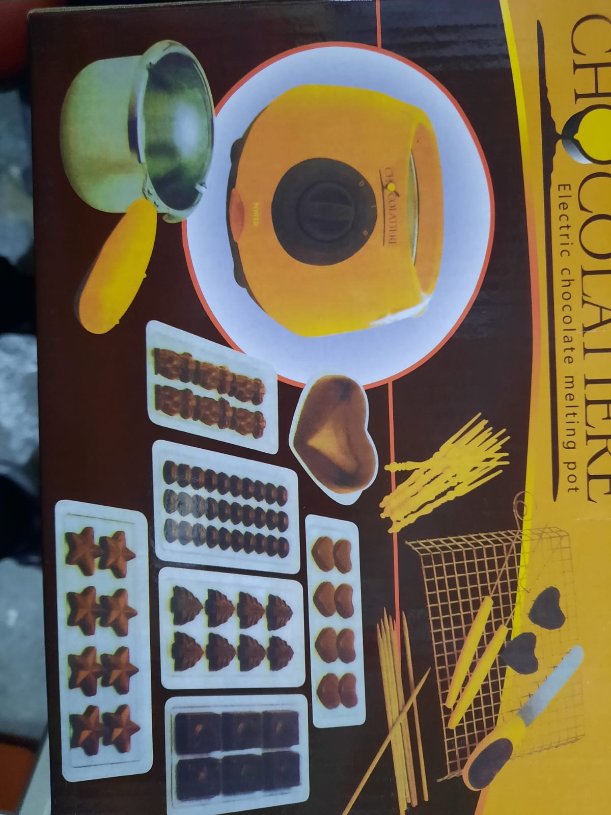 Maquina Electrica para Derretir ChocolatePorta