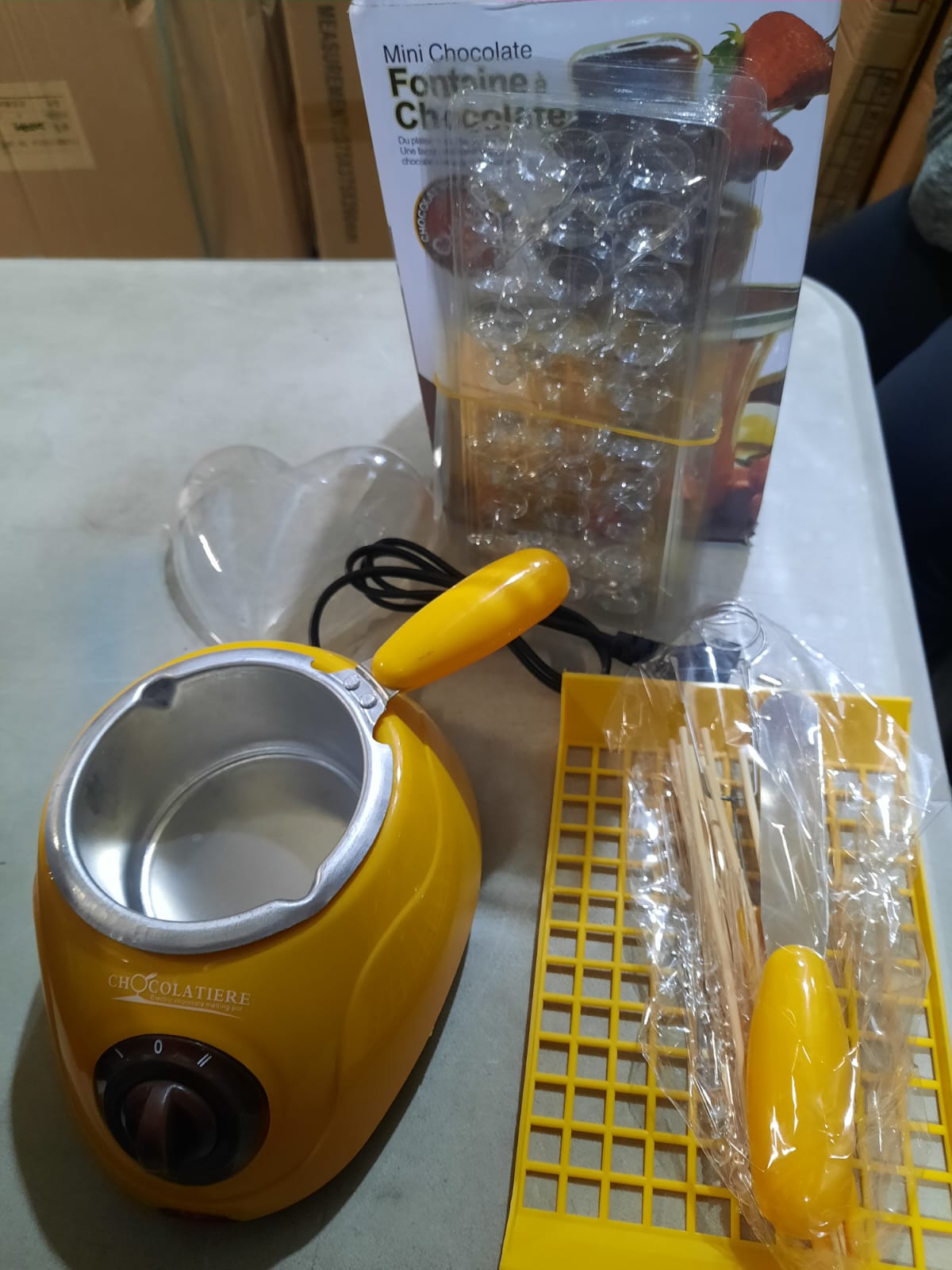 Maquina Electrica para Derretir ChocolatePorta