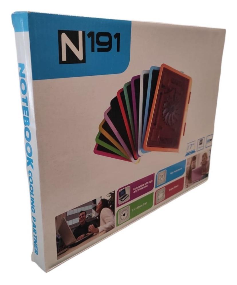 Alzador Notebook básico ventilador usb fan coolers Modelo N191