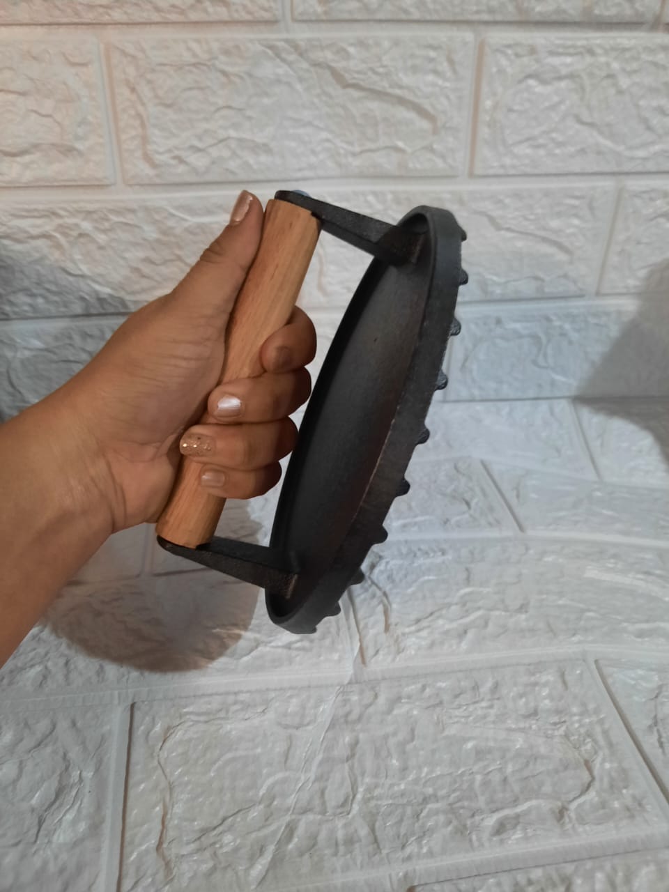 Aplastamiento de Hamburguesas a Hierro