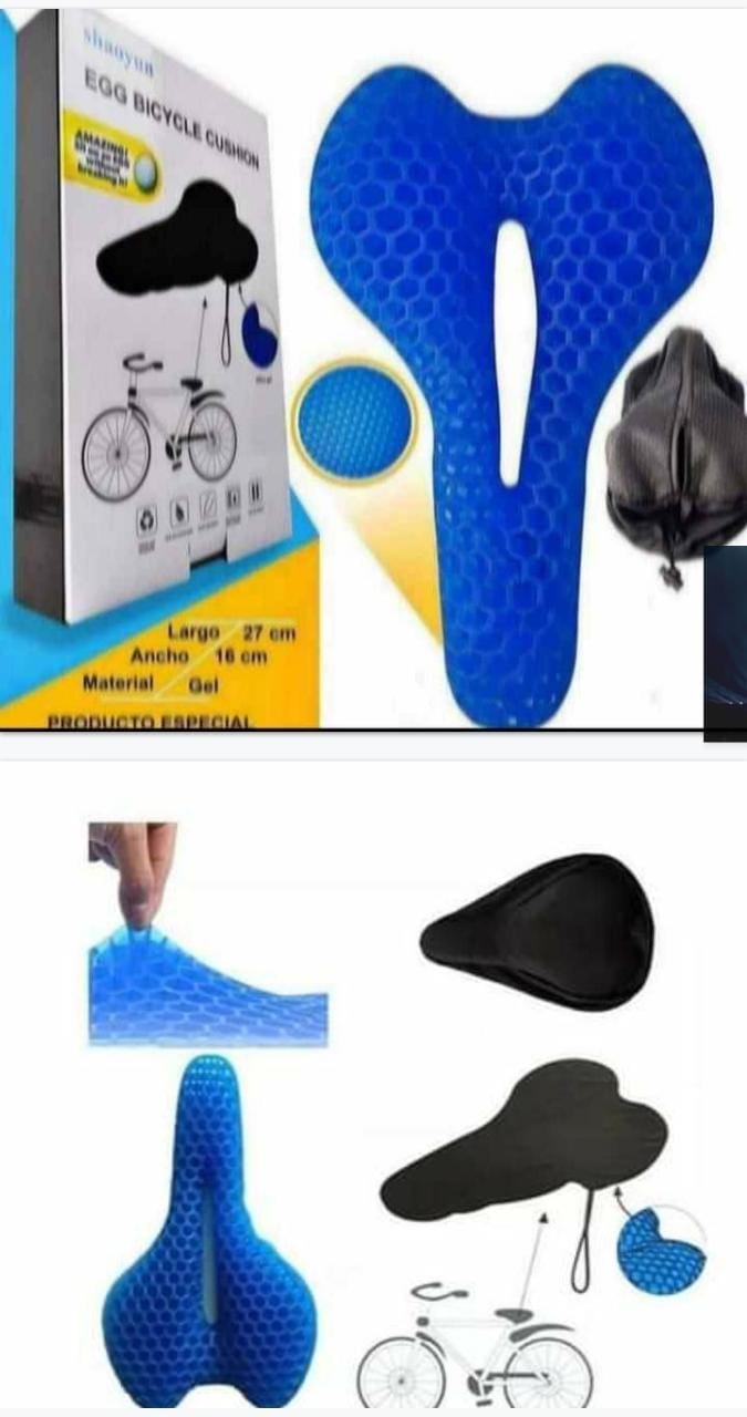 Asiento de gel para bicicletas