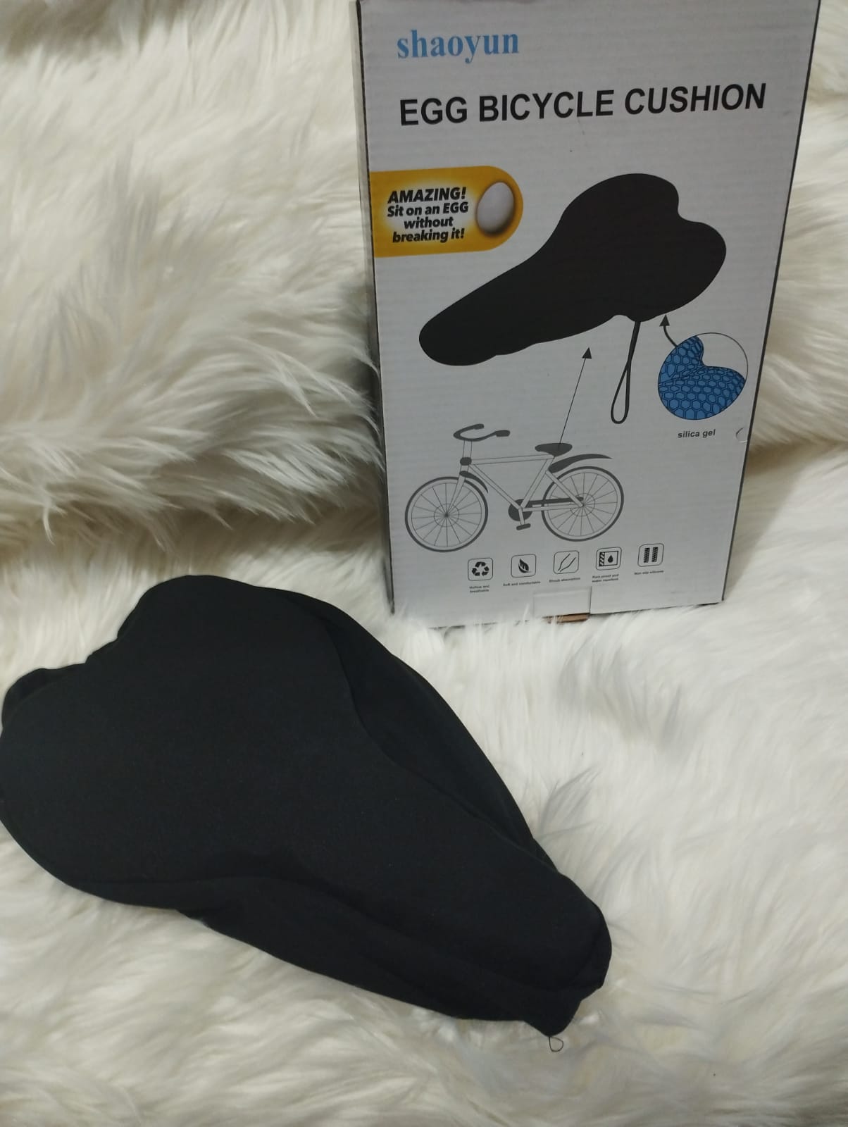 Asiento de gel para bicicletas