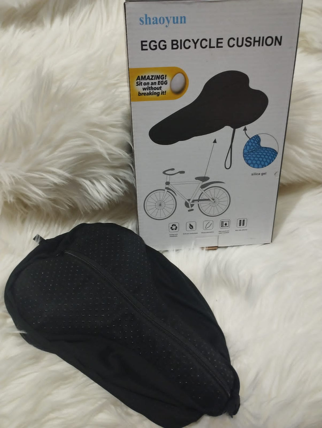 Asiento de gel para bicicletas