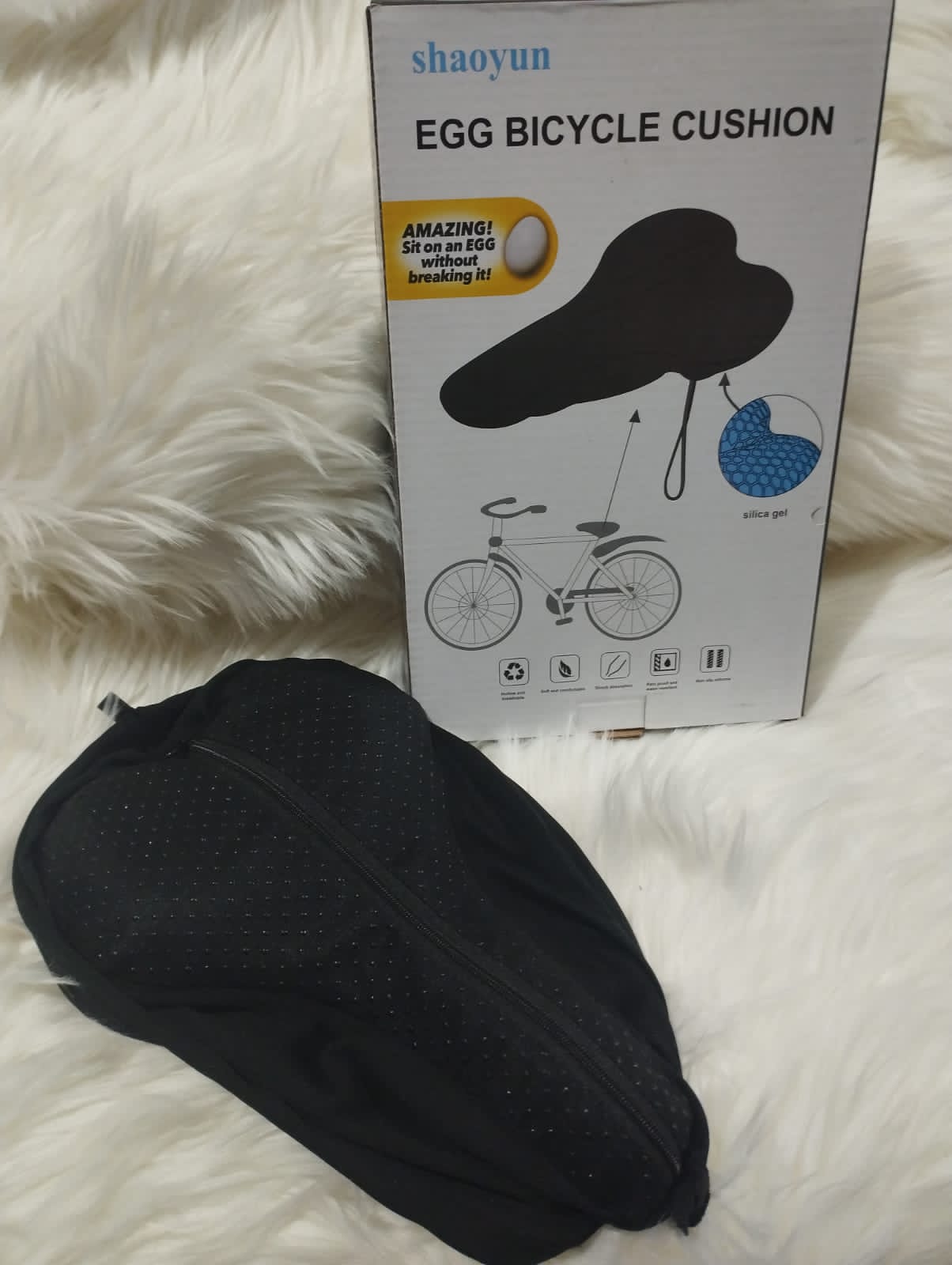 Asiento de gel para bicicletas