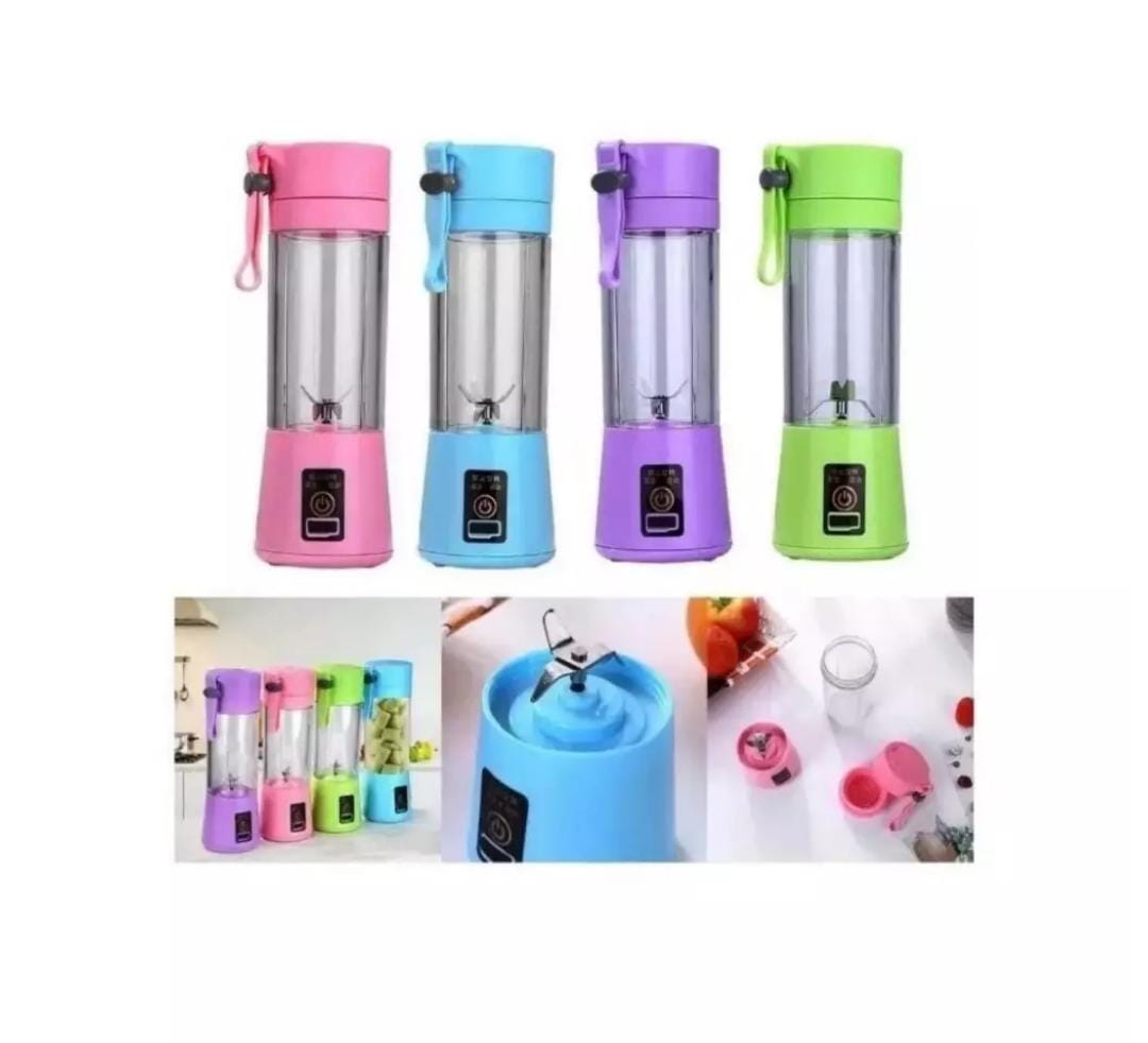 Batidora Licuadora Juguera Portátil USB Recargable  Colores