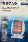 Calentador de cuarzo con termostato ajustable