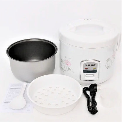 Arrocera Eléctrica Olla Multifuncional Marado 4lts 700w 220v Color Blanco