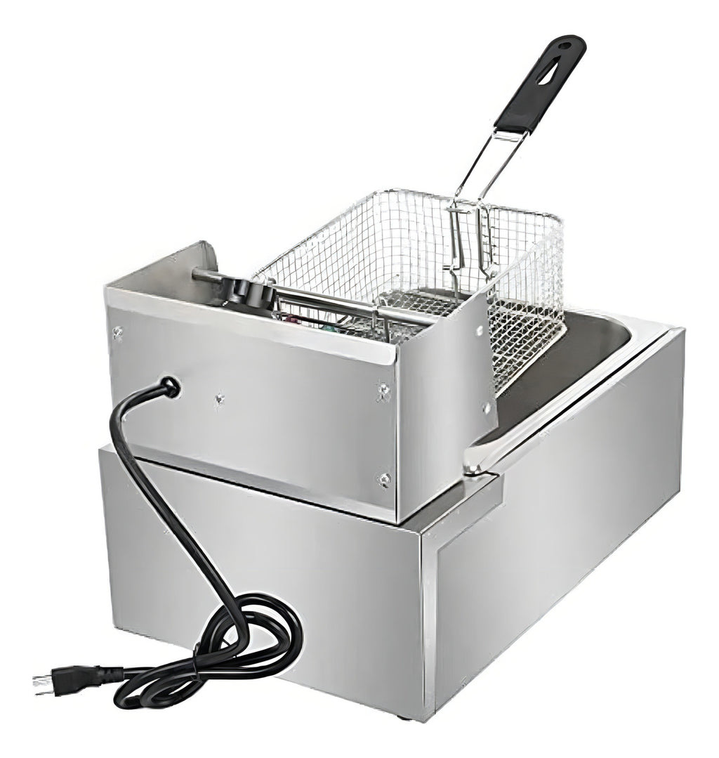 Freidora Eléctrica Hoffmans Hm-88-1 - Acero Inoxidable
