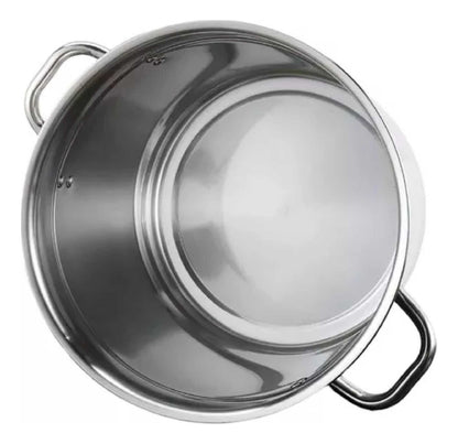 Olla Fondo Acero Inoxidable 35 Litros Espesor 2mm