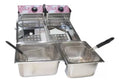 Freidora Electrica Doble 12litros 2500w Potencia Hoffmans