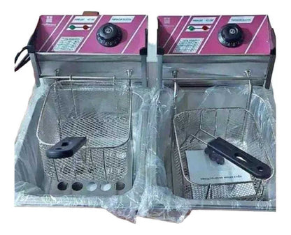 Freidora Electrica Doble 12litros 2500w Potencia Hoffmans