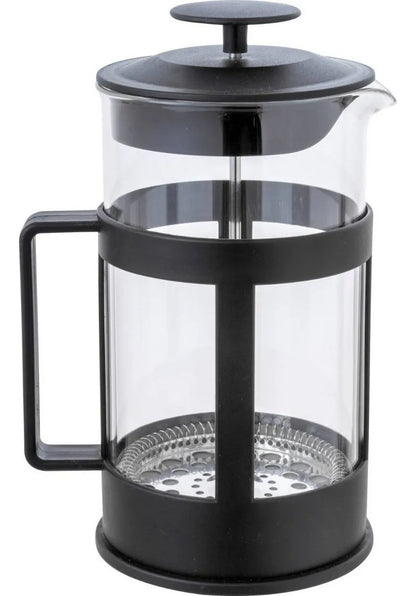 Prensa Francesa 600 Ml Filtro Vidrio Café Color Negro
